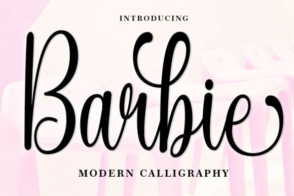 Barbie Script: A Graceful Font for Editorial Design