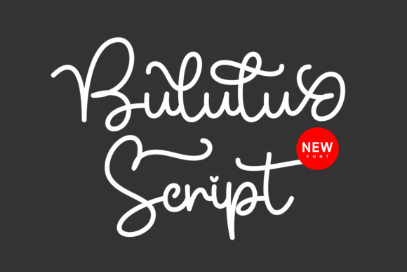 Bululu Script: A Lively Handcrafted Typeface for Branding