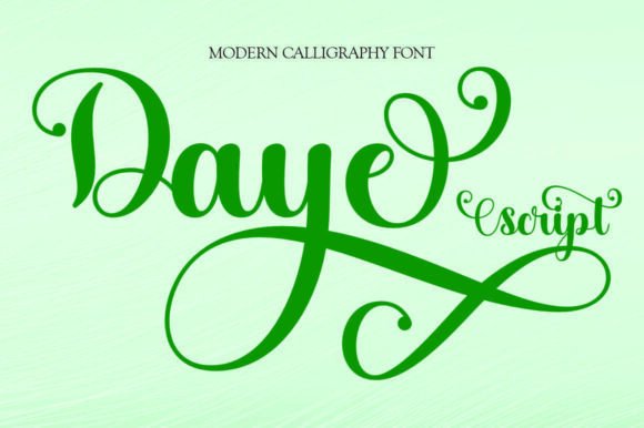 Daye Script: A Graceful Typeface for Editorial Design