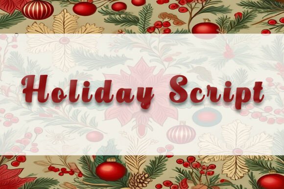 Holiday Script: A Versatile Font for Modern Web Design