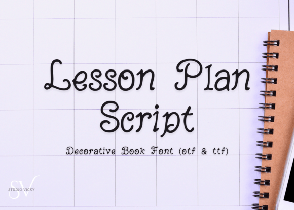 Lesson Plan Script: A Charming Font for Maker Brands
