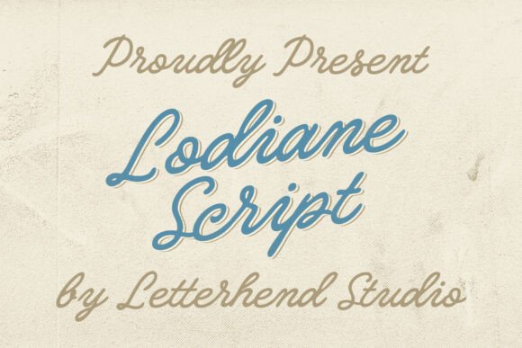 Lodiane Script: A Vintage-Inspired Font for Business Branding
