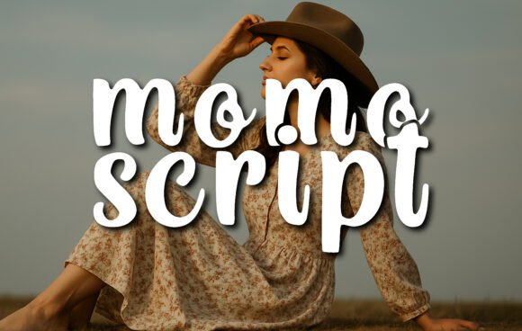 Momo Script Font: A Playful Handwritten Typeface for Warm Branding