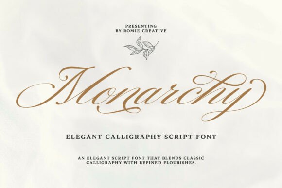 Monarchy Script: A Timeless Typeface for Elegant Web Design