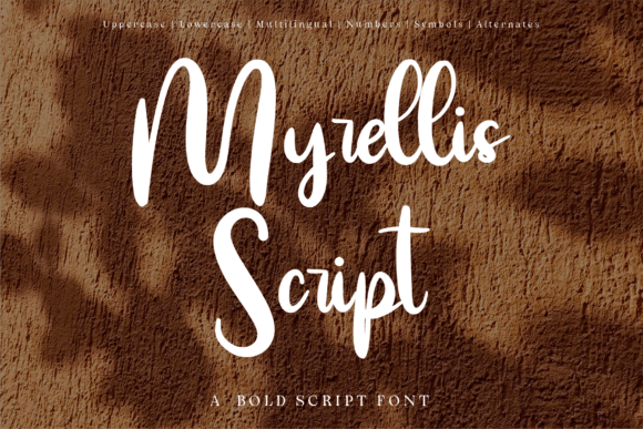 Myrellis Script: A Bold Typeface for Web Design
