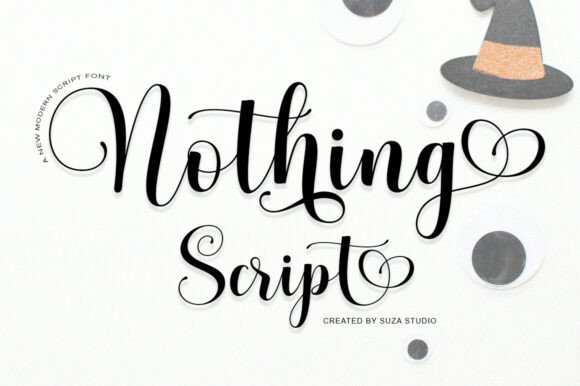 Nothing Script Font: The Romantic Typeface Your Small Brand Needs