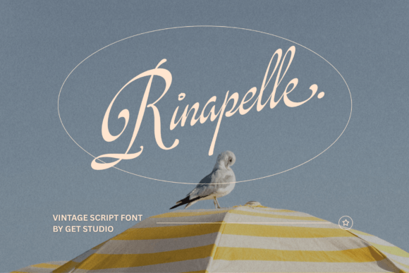 Rinapelle Script: A Vintage Typeface for Editorial Grace