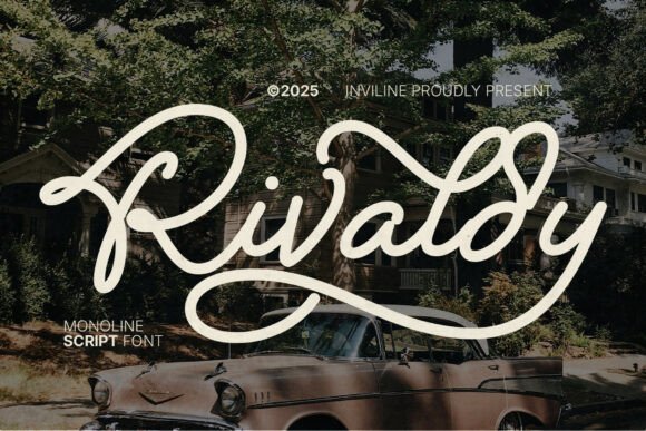 Rivaldy Monoline Script Pro: A Maker's Go-To Script Font