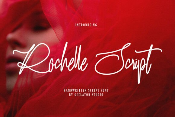 Rochelle Script: A Romantic Handwritten Font for Crafters