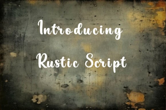 Rustic Script: A Font That Brings Brand Stories to Life