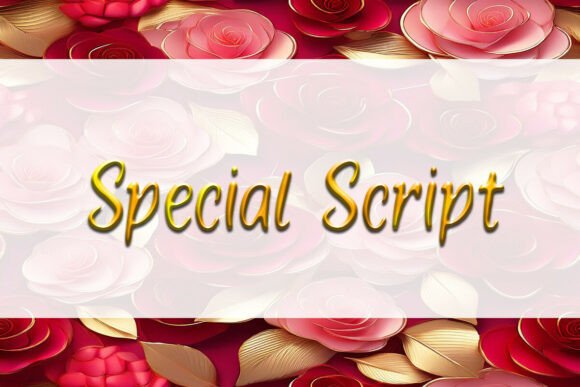 Special Script Font Review: A Refined Typeface for Editorial Design