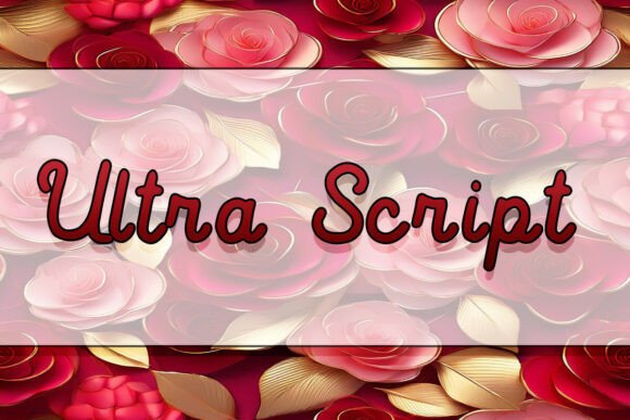 Ultra Script Font for Marketers and Creators