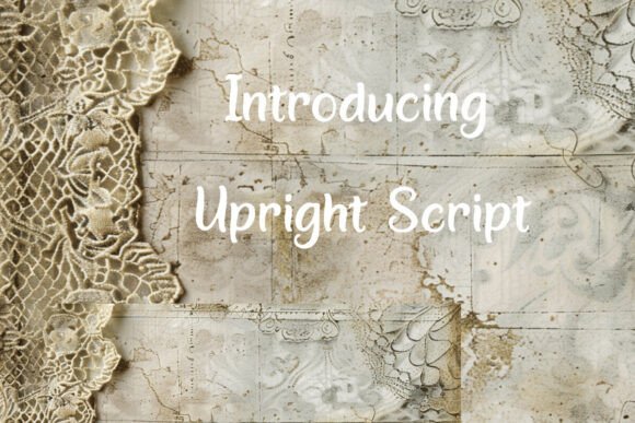 Upright Script: A Script Font Built for Modern Web Design