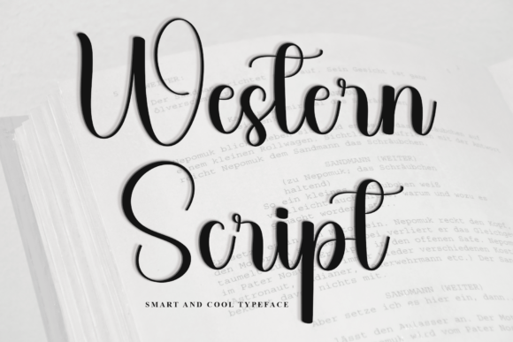 Western Script: A Distinctive Font for Editorial Design